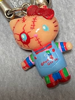 USJハロウィン2019 キティちゃん　キーホルダー USJ ハローキティーチャッキー 当時物 2019年 ハロウィン - メルカリ